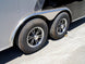 8.5x24 Two Tone - Black/Silver Enclosed Trailer (2) 5200lb Axle Storage - SLE Equipment - 11