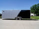 8.5x24 Two Tone - Black/Silver Enclosed Trailer (2) 5200lb Axle Storage - SLE Equipment - 15