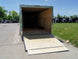 8.5x24 Two Tone - Black/Silver Enclosed Trailer (2) 5200lb Axle Storage - SLE Equipment - 16