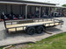 6.4x18 Straight Deck Utility Trailer with Tall Gate (2) 3500lb Axles