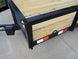 6.4x18 Straight Deck Utility Trailer with Tall Gate (2) 3500lb Axles - SLE Equipment - 10