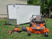 Husqvarna Z560L Zero Turn Mower Enclosed Trailer Handheld Fleet Package