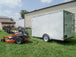 Husqvarna Z560L Zero Turn Mower Enclosed Trailer Handheld Fleet Package