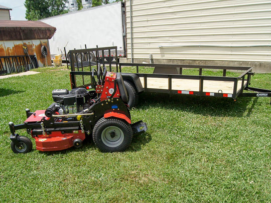 Bradley 36" Stand-On Zero Turn Mower Utility Trailer Package Deal