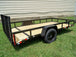 Bradley 36" Stand-On Zero Turn Mower Utility Trailer Package Deal