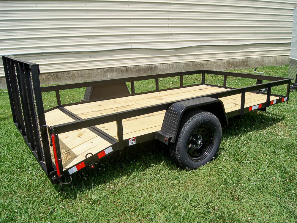 Bradley 36" Stand-On Zero Turn Mower Utility Trailer Handheld Package Deal