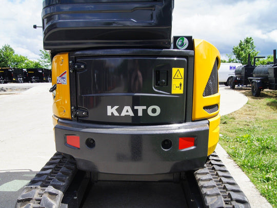 Kato HD35V5 Mini Excavator 8082lbs 23HP Yanmar Diesel Closed Cab