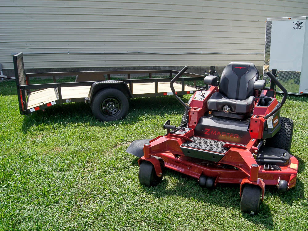 Toro (74004) ZMaster 4000 Series 60" Zero Turn Mower Utility Trailer Package Deal