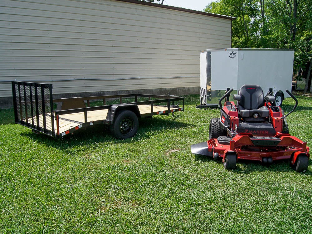 Toro (74004) ZMaster 4000 Series 60" Zero Turn Mower Utility Trailer Package Deal