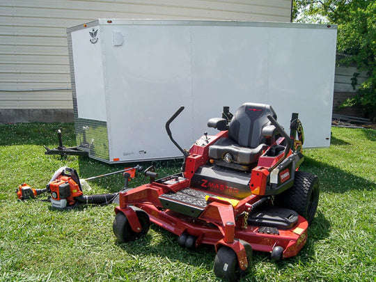 Toro (74004) ZMaster 60" Zero Turn Mower Enclosed Trailer Handheld Package Deal