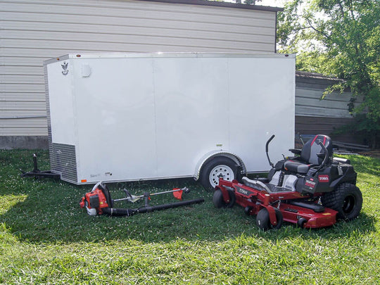 Toro 75316 Titan MyRide 60" Zero Turn Mower Enclosed Trailer Handheld Package Deal