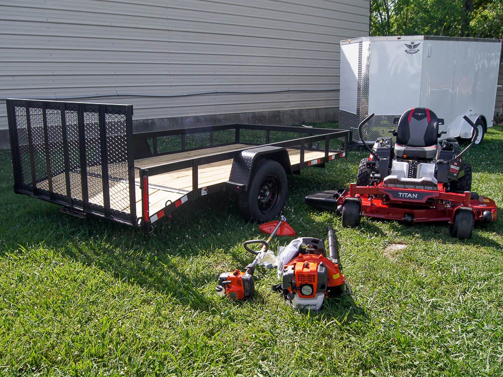 Toro 75316 Titan MyRide 60" Zero Turn Mower Utility Trailer Handheld Package Deal