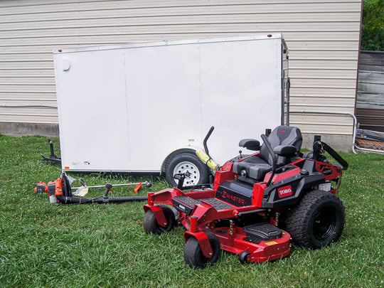 Toro 74050 ZMaster 4000 52" Zero Turn Mower Enclosed Trailer Handheld Package Deal