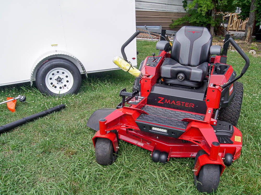 Toro 74050 ZMaster 4000 52" Zero Turn Mower Enclosed Trailer Handheld Package Deal