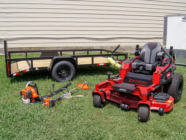 Toro 74050 ZMaster 4000 52" Zero Turn Mower Utility Trailer Handheld Package Deal