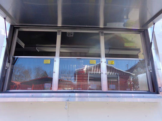 Concession Trailer 8.5'x20' White - Vending Food Event Catering - SLE Equipment - 12