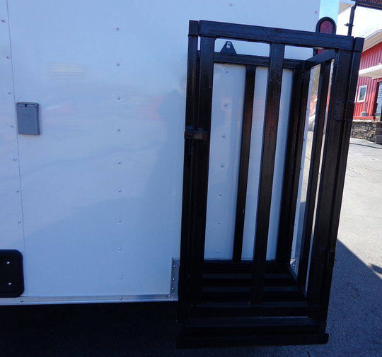 Concession Trailer 8.5'x20' White - Vending Food Event Catering - SLE Equipment - 42