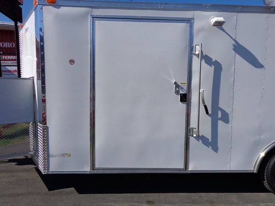 Concession Trailer 8.5'x20' White - Vending Food Event Catering - SLE Equipment - 40