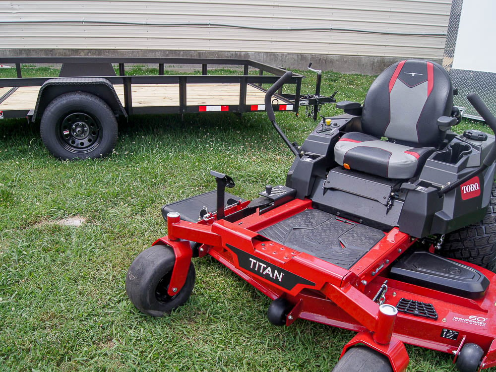 Toro 75303 54" Zero Turn Mower 6x12 Utility Trailer Package