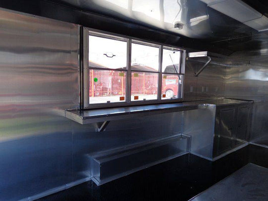 Concession Trailer 8.5'x20' White - Vending Food Event Catering - SLE Equipment - 15