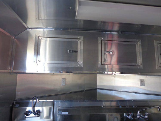 Concession Trailer 8.5'x20' White - Vending Food Event Catering - SLE Equipment - 21