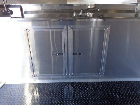 Concession Trailer 8.5'x20' White - Vending Food Event Catering - SLE Equipment - 29