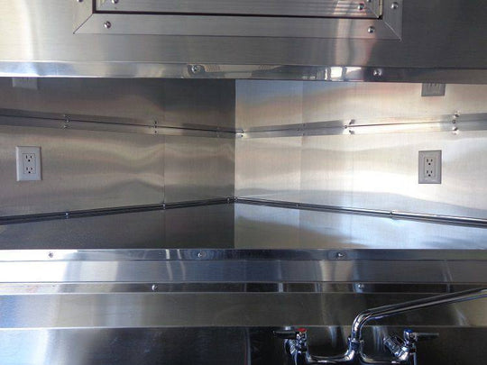 Concession Trailer 8.5'x20' White - Vending Food Event Catering - SLE Equipment - 46