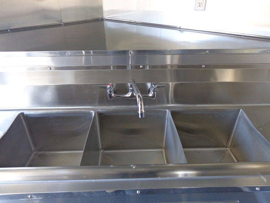 Concession Trailer 8.5'x20' White - Vending Food Event Catering - SLE Equipment - 56