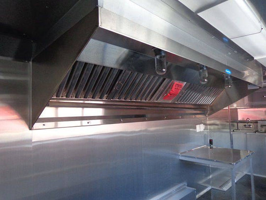 Concession Trailer 8.5'x20' White - Vending Food Event Catering - SLE Equipment - 3