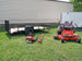 Husqvarna Z454XS Zero Turn Mower Utility Trailer Handheld Fleet Package