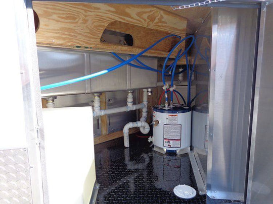 Concession Trailer 8.5'x20' White - Vending Food Event Catering - SLE Equipment - 26