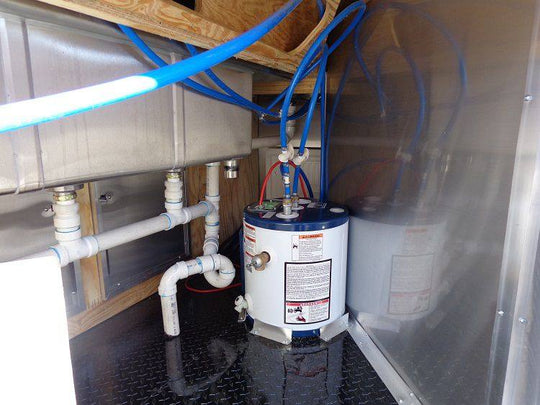 Concession Trailer 8.5'x20' White - Vending Food Event Catering - SLE Equipment - 28