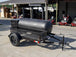 250 Gallon Pull-Behind BBQ Smoker Single Door with Counterweight 3500lb Axle