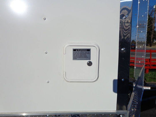 Concession Trailer 8.5'x20' White - Food BBQ Catering Event - SLE Equipment - 6