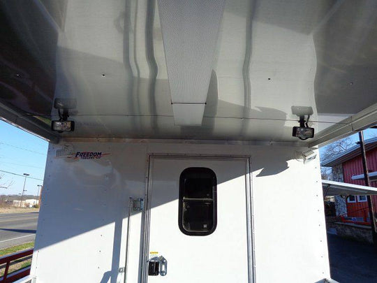 Concession Trailer 8.5'x20' White - Food BBQ Catering Event - SLE Equipment - 35