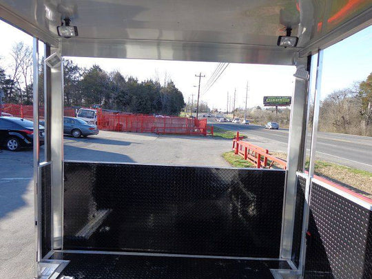 Concession Trailer 8.5'x20' White - Food BBQ Catering Event - SLE Equipment - 39