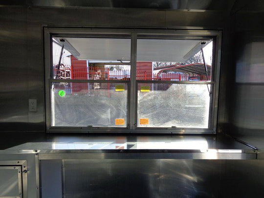 Concession Trailer 8.5'x20' White - Food BBQ Catering Event - SLE Equipment - 10