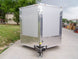 8.5x20 Silver Enclosed Trailer V - Nose (2) 5,200lb Axles Storage - SLE Equipment - 2
