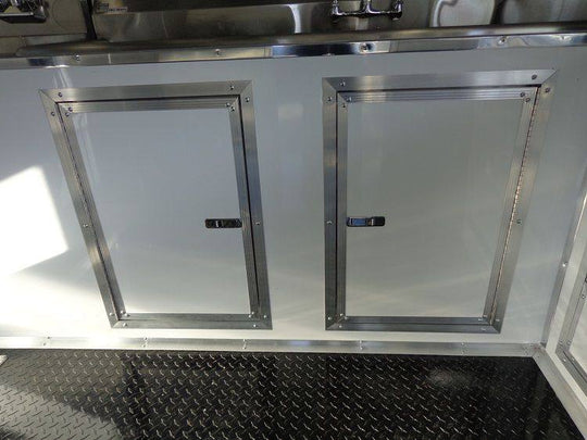 Concession Trailer 8.5'x20' White - Food BBQ Catering Event - SLE Equipment - 3