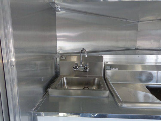 Concession Trailer 8.5'x20' White - Food BBQ Catering Event - SLE Equipment - 5