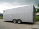 8.5x20 Silver Enclosed Trailer V - Nose (2) 5,200lb Axles Storage - SLE Equipment - 3