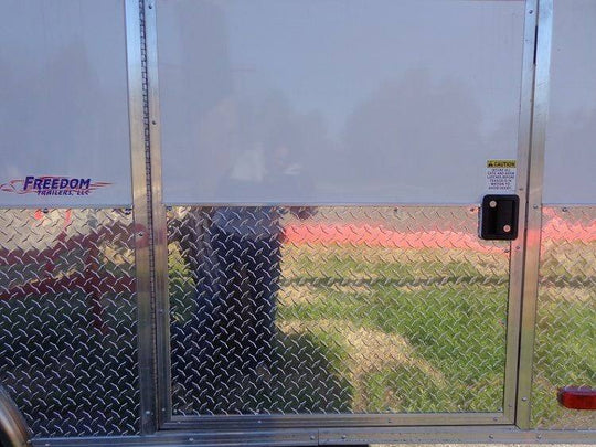 Concession Trailer 8.5'x20' White - Food BBQ Catering Event - SLE Equipment - 14