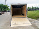 8.5x20 Silver Enclosed Trailer V - Nose (2) 5,200lb Axles Storage - SLE Equipment - 9