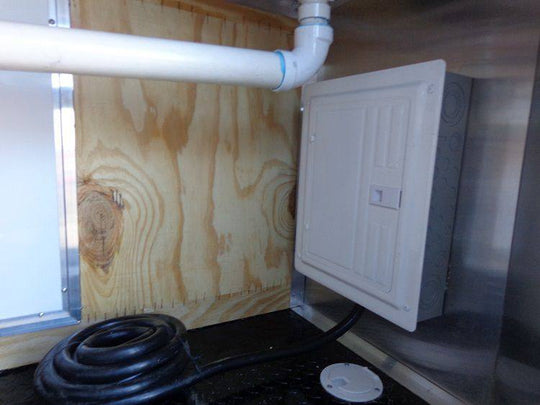 Concession Trailer 8.5'x20' White - Food BBQ Catering Event - SLE Equipment - 17