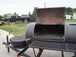 Pull Behind BBQ Smoker 250 Gallon with Charcoal Kettle 3500lb Axle