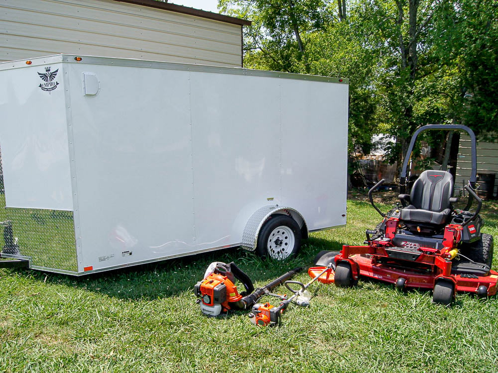 Toro 77284 ZMaster 60" Zero Turn Mower Enclosed Trailer Handheld Package Deal