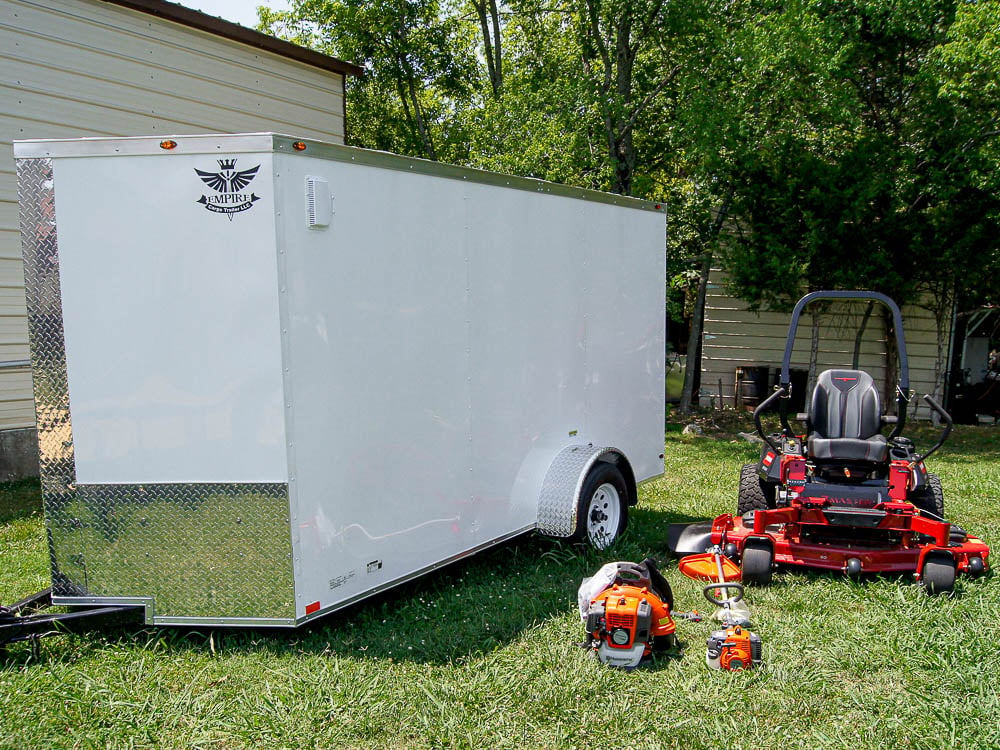 Toro 77284 ZMaster 60" Zero Turn Mower Enclosed Trailer Handheld Package Deal