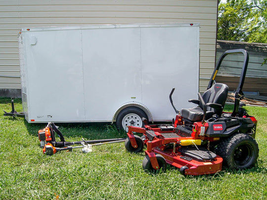 Toro 77284 ZMaster 60" Zero Turn Mower Enclosed Trailer Handheld Package Deal