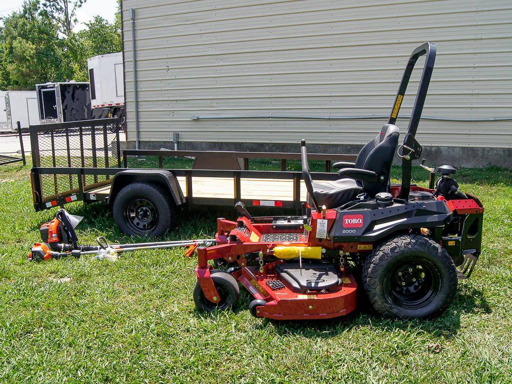 Toro 77284 ZMaster 60" Zero Turn Mower Utility Trailer Handheld Package Deal