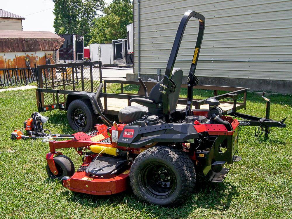 Toro 77284 ZMaster 60" Zero Turn Mower Utility Trailer Handheld Package Deal